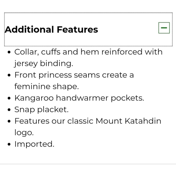 L.L. Bean Sweater Fleece Pullover Raisin Brown t-snap knit top 292726 size XS - Picture 13 of 13